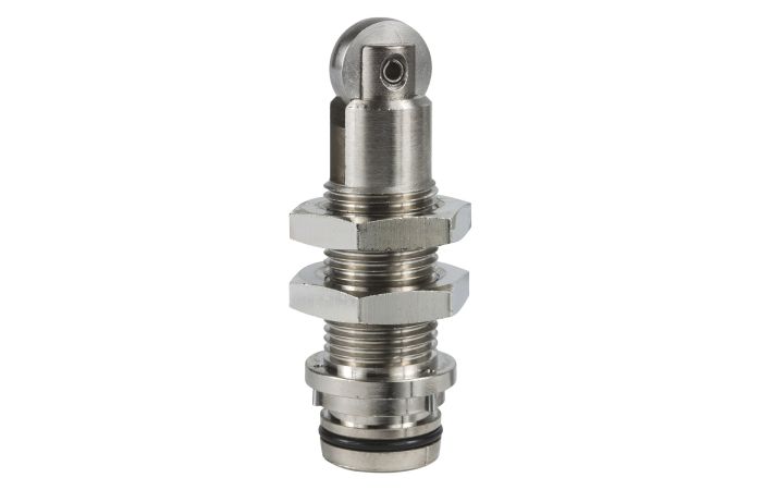 Głowica łącznika krańcowego M12 z trzpieniem z rolką stalową OsiSense XC | ZCEF2 Telemecanique Sensors