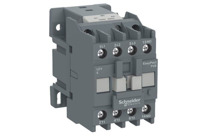 Stycznik mocy TVS Easy TeSys Control 12A 3P 5,5KW 230V AC 1NO AC-3 zaciski śrubowe | LC1E1210P7 Schneider Electric