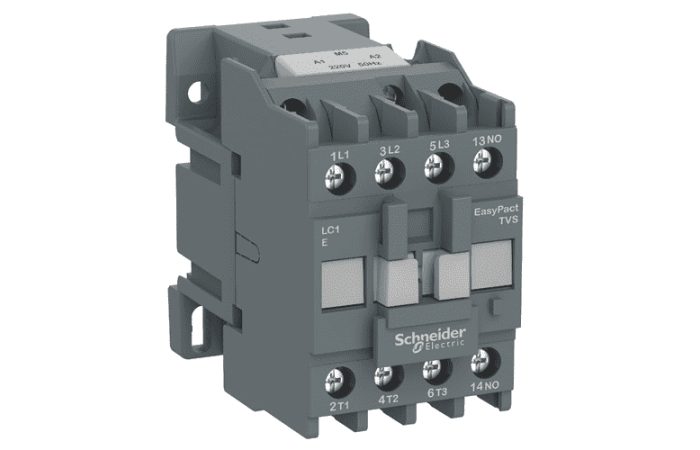 Stycznik mocy TVS Easy TeSys Control 18A 3P 7,5KW 230V AC 1NO AC-3 zaciski śrubowe | LC1E1810P7 Schneider Electric