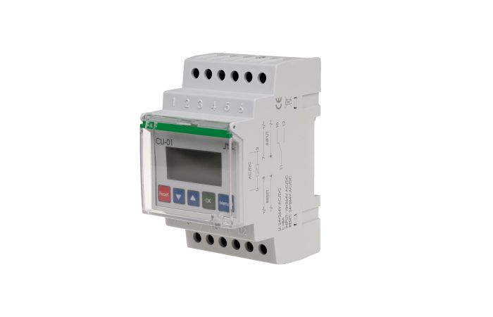 Licznik impulsów CLI-01 24-264V AC/DC | CLI-01 F&F