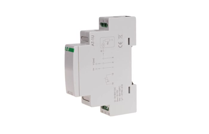 Przetwornik analogowy temperatury MAX-AT-1U napięciowy 0-10V 1 moduł | Max-AT-1U F&F