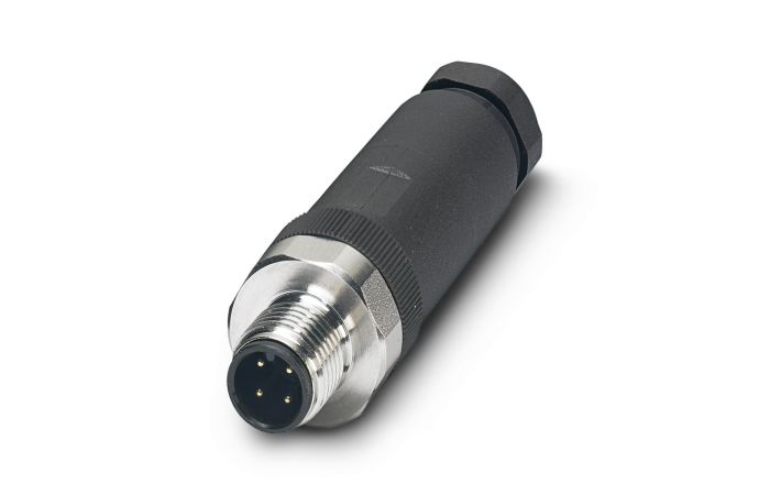 Złącze wtykowe styk męski prosty 4-polowy, SACC-M12MS-4CON-PG 9-VA | 1553174 Phoenix Contact