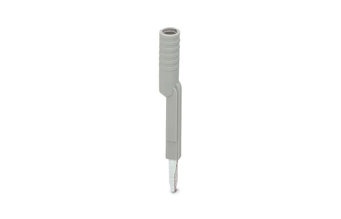 Adapter testowy do wtyków pomiarowych 4mm i złączek szynowych z podziałką od 4,2mm .8,2mm, sz | 3030925 Phoenix Contact