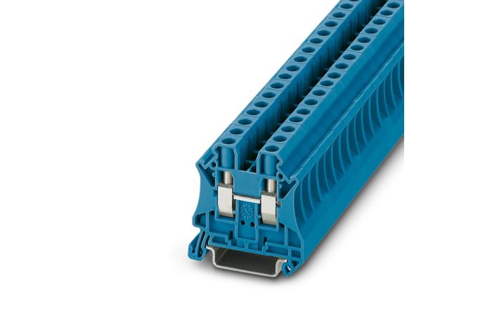Złączka szynowa przepustowa 2-przewodowa 0,2-10mm2 UT 6 BU, niebieska (opak.50szt) | 3044144 Phoenix Contact