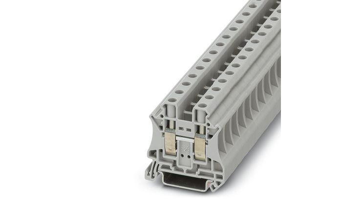 Złączka szynowa przepustowa 2-przewodowa 0,5-16mm2 UT 10, szara (opak.50szt) | 3044160 Phoenix Contact