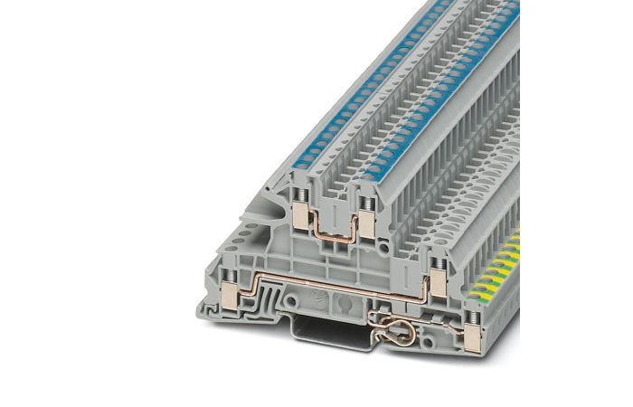 Złącze instalacyjne do przewodów ochronnych UTI 2,5-PE/L/N, zielono-żółte (opak.50szt) | 3076030 Phoenix Contact