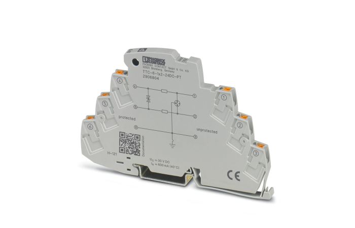 Urządzenie z ochroną przed przepięciamiTTC-6-1X2-24DC-PT | 2906804 Phoenix Contact