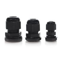 Dławica kablowa z gwintem PG-16B czarny | PG-16B Trytyt