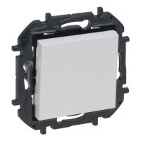 Przycisk pojedynczy 6A, biały, NILOE STEP | 863109B Legrand