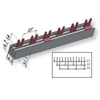 Izolowana szyna zbiorcza IZ16/3F/12/STV | 002921072 Eti