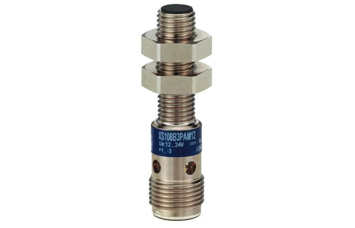 Czujnik indukcyjny XS6 M8 L62mm nierdzewny Sn 2,5mm12-48VDC M12, XS6 M8 | XS608B1PAM12 Telemecanique Sensors