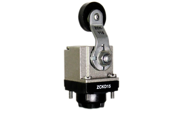 Głowica łącznika krańcowego dźwignia z rolką termoplastyczną OsiSense XC | ZCKD15 Telemecanique Sensors