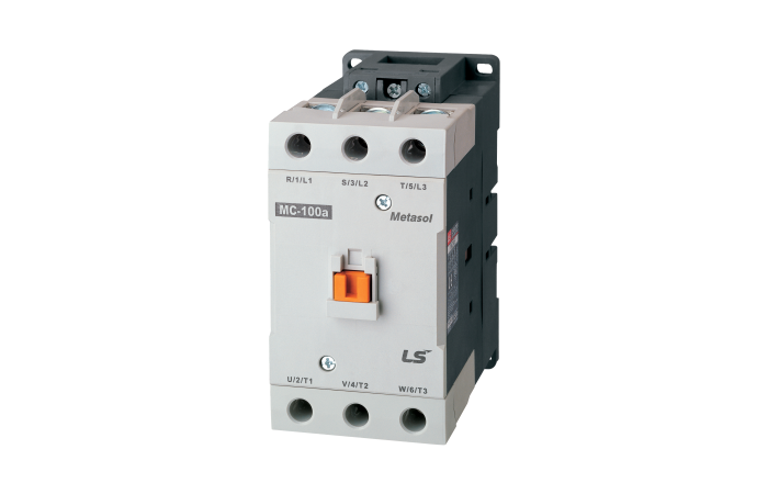 Stycznik mocy 85A, 3P, 45kW, 24VAC, 1NO 1NC, zaciski śrubowe, MC-85A | MC-85A 24VAC 1A1B Aniro