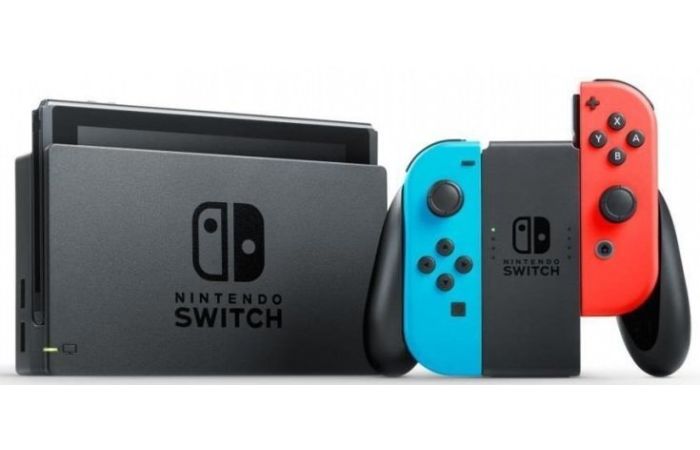 KONSOLA NINTENDO SWITCH + KONTROLER SWITCH CZERWONO-NIEBIESKI Z NEONEM | WEG-1985319 Produkty Marketingowe