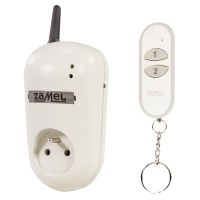 Gniazdo zdalnie sterowane z pilotem (RWG-01+P-257/2) TYP: RWG-01K | EXF10000062 Zamel