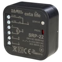 Sterownik rolet radiowy dopuszkowy dwukierunkowy TYP: SRP-22 | EXL10000003 Zamel