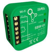 Sterownik bramowy WI-FI 1-kanałowy dwukierunkowy TYP: SBW-01 | SPL10000002 Zamel
