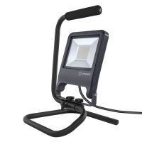 Naświetlacz LED WORKLIGHT S-STAND 50W przenośny IP65, obudowa ciemnoszara, barwa zimna | 4058075213876 Ledvance