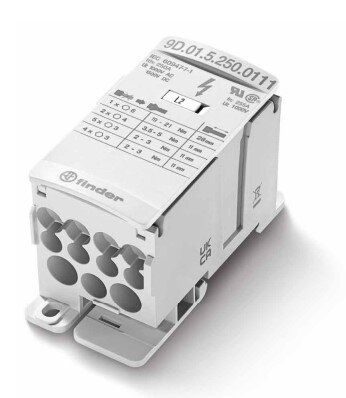 Blok rozdzielczy 400A 1x185mm2/11x35mm2 | 9D.01.5.400.0111 Finder