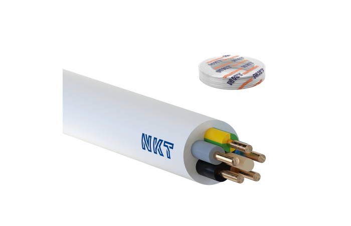 Przewód instalacyjny YDY żo 5x1,5 450/750V /100m/ KRĄŻEK | 172170002C0100 Nkt