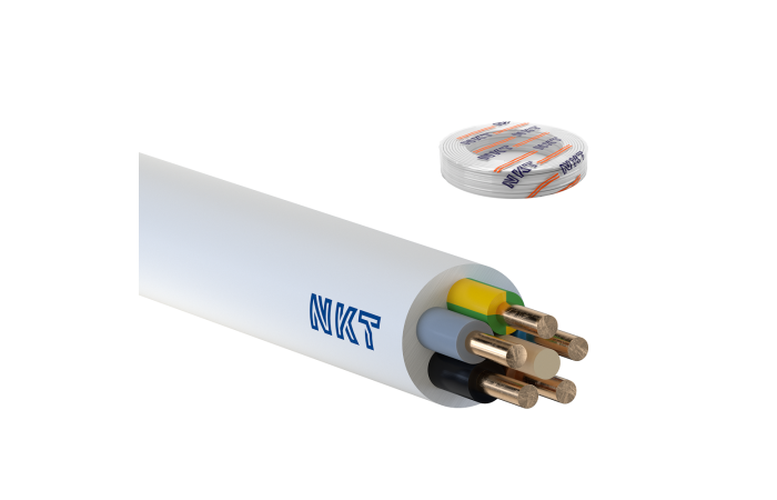 Przewód instalacyjny YDY żo 5x4,0 450/750V /100m/ KRĄŻEK | 172170005C0100 Nkt