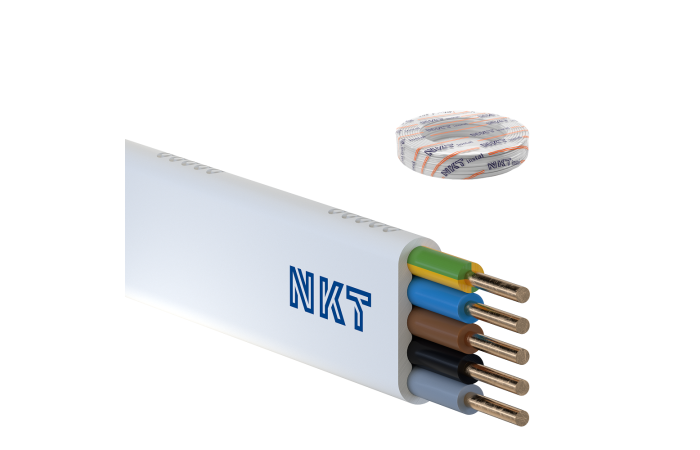 Przewód instalacyjny YDYP żo 5x2,5 450/750V /100m/ KRĄŻEK | 172153019C0100 Nkt