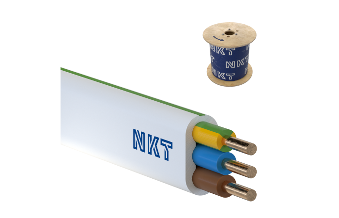 Przewód instalacyjny YDYP żo 3x2,5 450/750V /500m/ SZPULA | 172152002S0500 Nkt