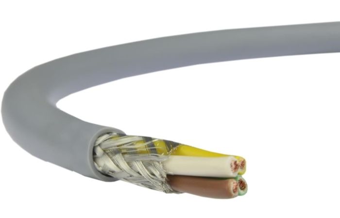 Kabel sterowniczy LIYCY 4x1,0 300/300V szary BĘBEN | 0112 097 10-B Technokabel