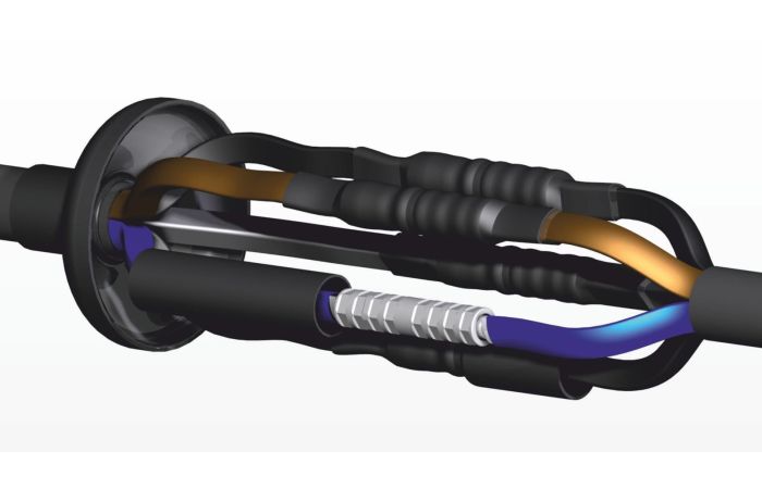 Mufy przelotowe 0,6/1 kV do 3,4,5 żyłowych kabli o izolacji polimerowej ZRM 1,5-10 | WMEJA0I050AE0001 Radpol