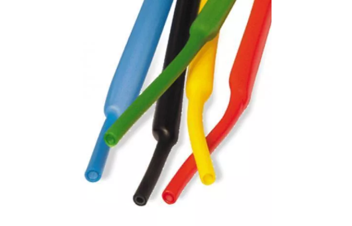 Rury termokurczliwe cienkościenne, +125 °C, RCH1 3,2/1,6x1-RM mieszany-miks 5 kolorów (100m) | WRJCC3200160010030L1 Radpol