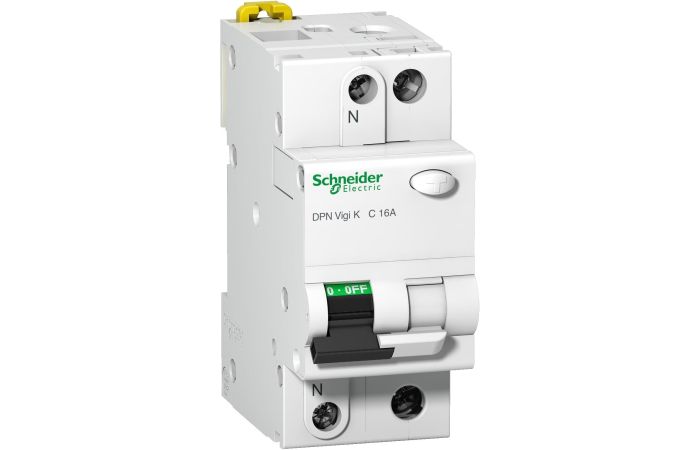 Wyłącznik różnicowonadprądowy 2P B 16A 30mA typ AC, DPNVigiK-B16-30-AC | A9D22616 Schneider Electric