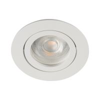 Oprawa sufitowa punktowa Dalla CT-DTO-W 50W MR16 Gx5,3 12V IP20, biała | 22437 Kanlux