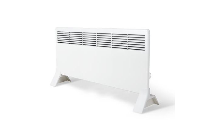 Grzejnik elektryczny moc 1000W z termostatem mechanicznym i wtyczką, na nóżkach | BETA10-MP Legrand
