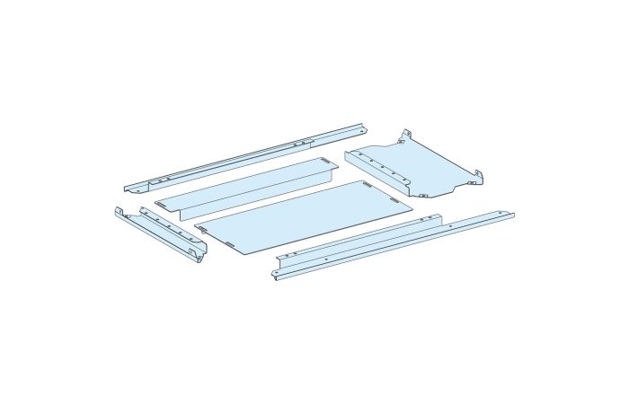 Płyta dławicowa 2-częściowa 650+150x400mm IP30, PrismaSet | LVS08497 Schneider Electric