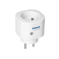 Gniazdo centralne sterowane bezprzewodowo, z komunikacją Wi-Fi i nadajnikiem radiowym, białe, ORNO Smart Home | OR-SH-1731 Orno