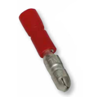 Izolowana końcówka wtykowa, miedź cynowana, czerwona 1,5mm2, (d1=1,8mm, d2=4mm), PVC | PH4 Tracon