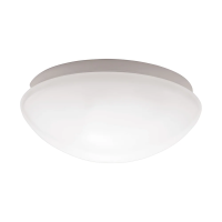 Plafon PIRES ECO DL-25O NS E27 IP44 max 25W biały | 19001 Kanlux