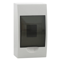 Rozdzielnica natynkowa DB104S 1X4P/SMD dł. 112 szer.95 wys.200 kolor biały/szary 5 lat Gwar. | 3830 Kanlux