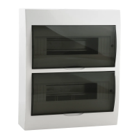 Rozdzielnica natynkowa DB212S 2X12P/SMD dł. 270 szer.100 wys.326 kolor biały/szary 5 lat Gwar. | 3835 Kanlux