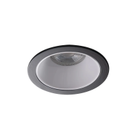 Oczko sufitowe GLOZO DSO W/B okrągły stop aluminium kolor biały/czarny 1XGx5,3/GU10 | 36222 Kanlux