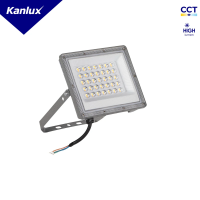 Naświetlacz LED ACETE 30W CCT GR 3000/4000/6500K 2400/3240/2910lm IP65 szary | 38492 Kanlux