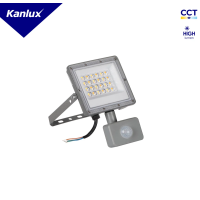 Naświetlacz LED ACETE 20W CCT SE GR 3000/4000/6500K 1850/2160/1940lm IP44 szary | 38496 Kanlux