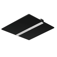 Oprawa KIENObiurowa LED podtynkowa KN-M6D-WW-B-P1 3000K 4450lm IP20 czarny 5 lat Gwar. | 37454 Kanlux