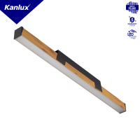 Oprawa VERTILES LED natynkowa VR-MH-NW-MAT-GW-NT 4000K 4900lm IP20 złote drewno | 39619 Kanlux