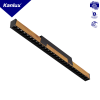 Oprawa VERTILES LED natynkowa VR-MH-NW-5D-GW-NT 4000K 5700lm IP20 złote drewno UGR<19 | 39635 Kanlux