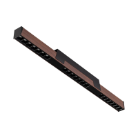 Oprawa VERTILES liniowa LED VR-MM-NW-S5D-BRW-NT 4000K 5550lm IP20 brązowe drewno UGR<19 | 39658 Kanlux