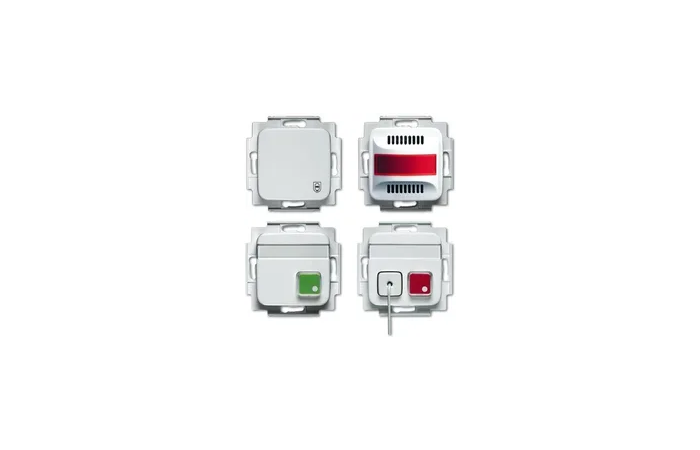 Zestaw do toalet przyzywowy, FJW1004 B55, biały, Basic 55, Signal (kpl) | 2TKA00002851 ABB