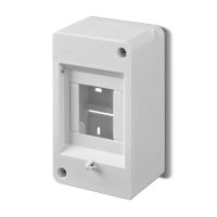 Obudowa n/t, zacisk N, MINI S-3, IP20, biały | 2303-10 Elektro-Plast Nasielsk