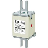 Wkładka bezpiecznikowa NHU1/110/M 125A aR 1000V DC Ładowarki samochodowe EV, Zaciski śrubowe U | 004110863 Eti