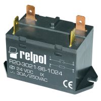 Przekaźnik elektromagnetyczny, przemysłowy 1Z, 30A, 24VDC IP50, R20-3021-96-1024 | 2611749 Relpol